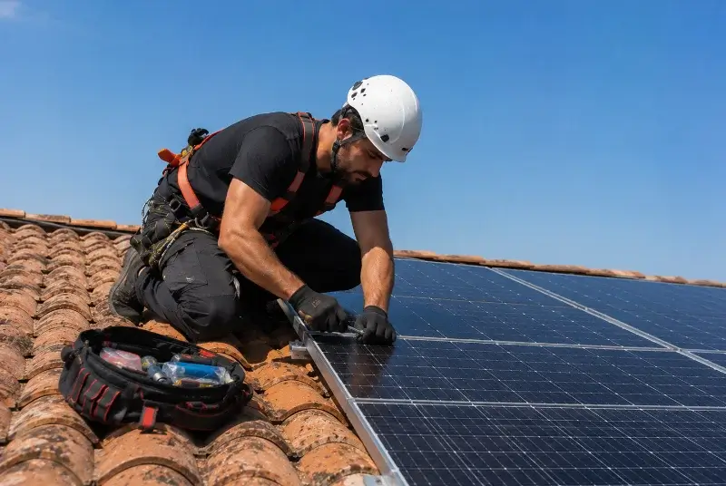 Maintenance et monitoring de panneaux solaires à Saint-Germain-du-Puch