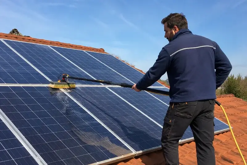 Nettoyage et entretien de panneaux solaires à Saint-Germain-du-Puch